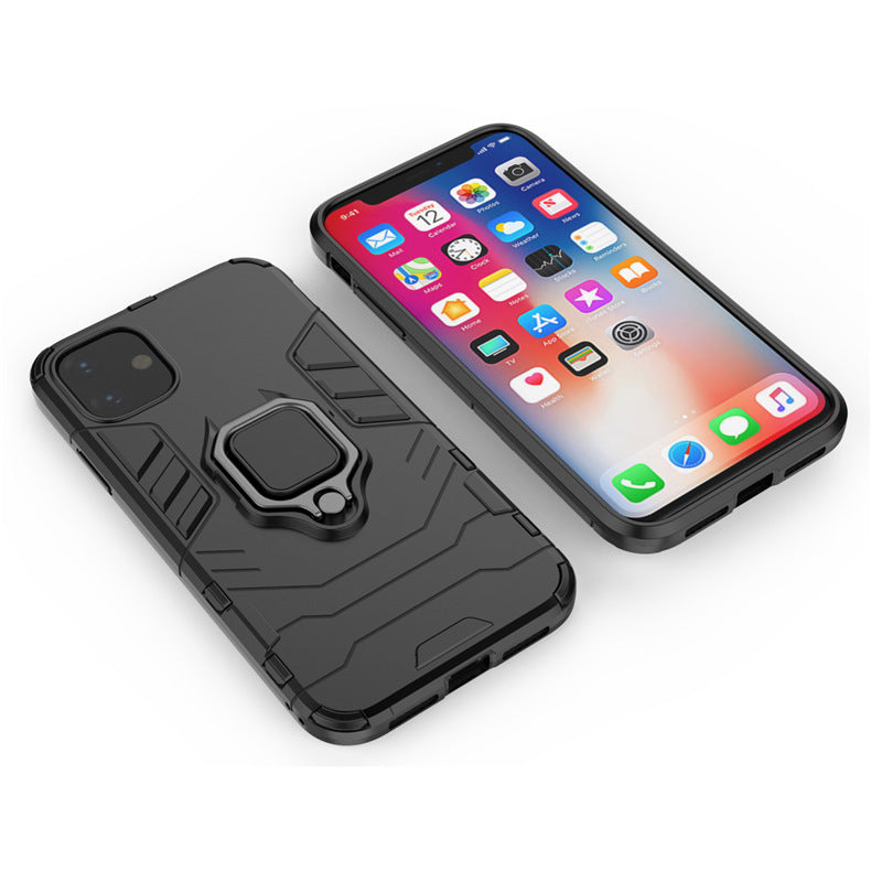 Black Panther Ring Holder Telefon CASE