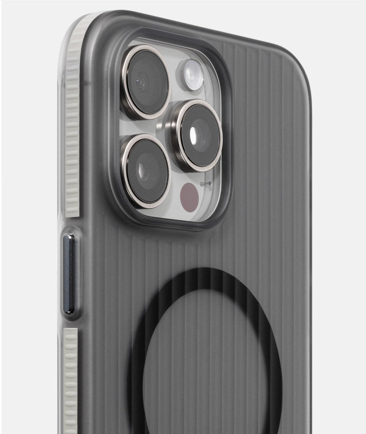 Simple Drop-resistant Striped Magnetic Phone Case