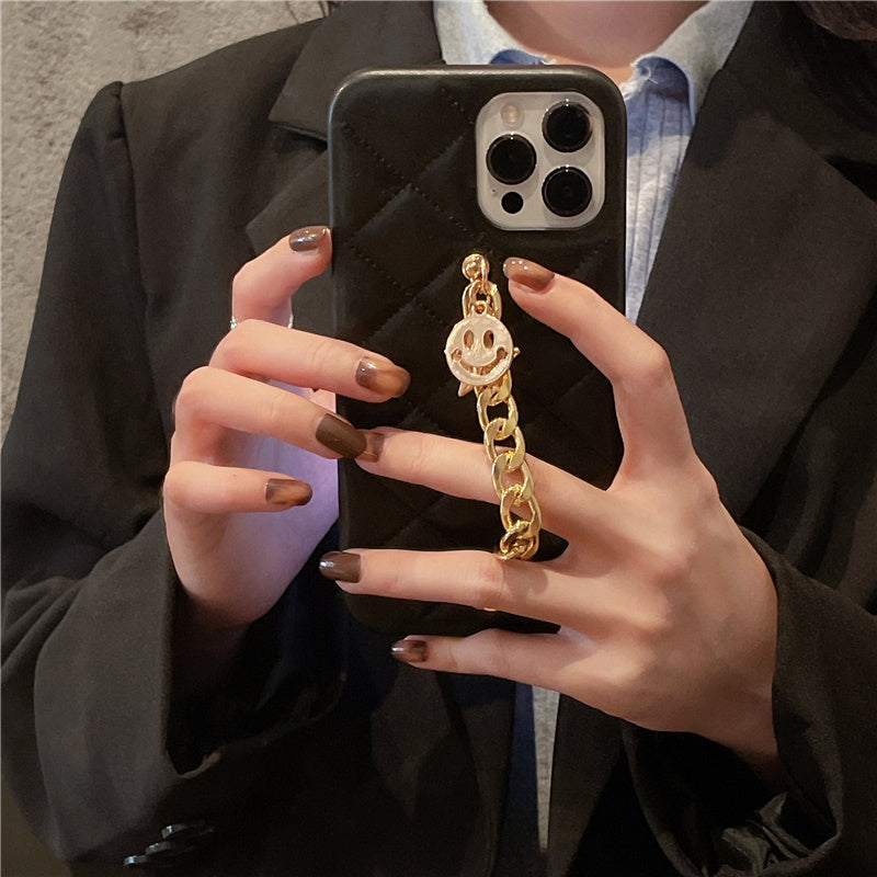 Simple Diamond Chain Phone Case