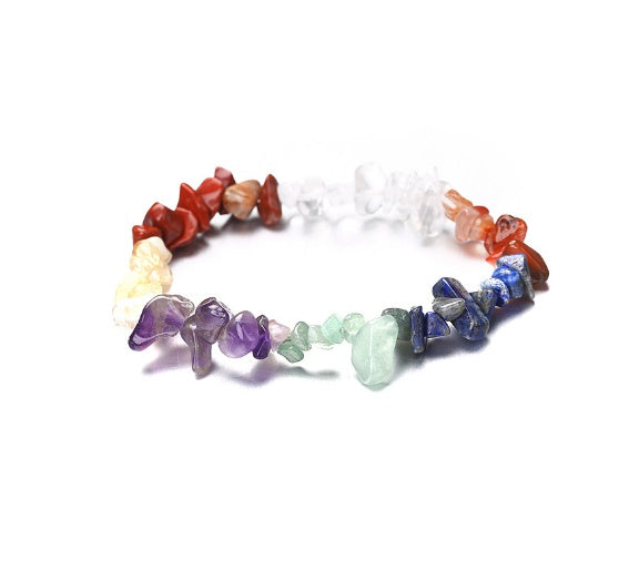 Natural Crystal Crushed Stone Fashion Bracelet