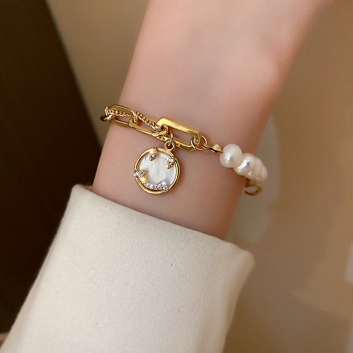 Women's Minimalist High-end Freshwater Pearl Bracelet