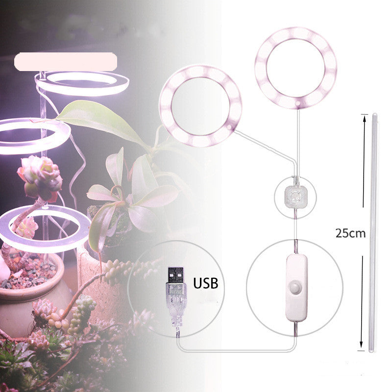 LED GROW Light Spectrum Full Spectrum Phyto Grow Lampa USB Phyto Lamp pentru plante Iluminat de creștere pentru plante interioare