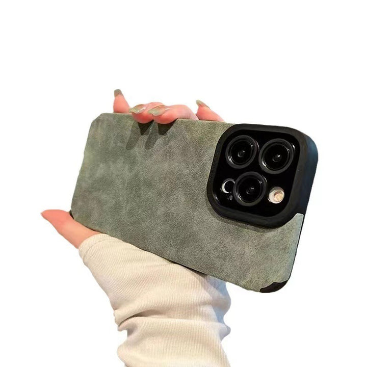 Korean Style Suede Drop-resistant Phone Case