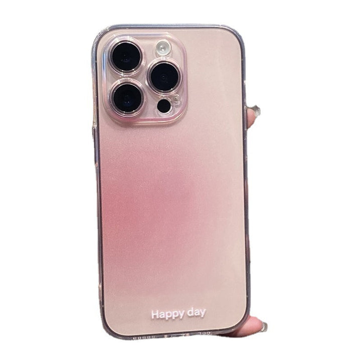 High Sense Niche Blush Gradient Phone Case