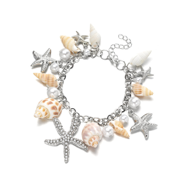 Fashion Tide Ocean Bohemian Style Sea Star Shell Bracelet