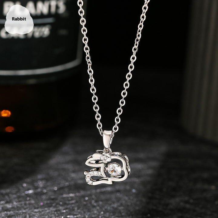 Ins Zodiac Smart Necklace Micro-inlaid