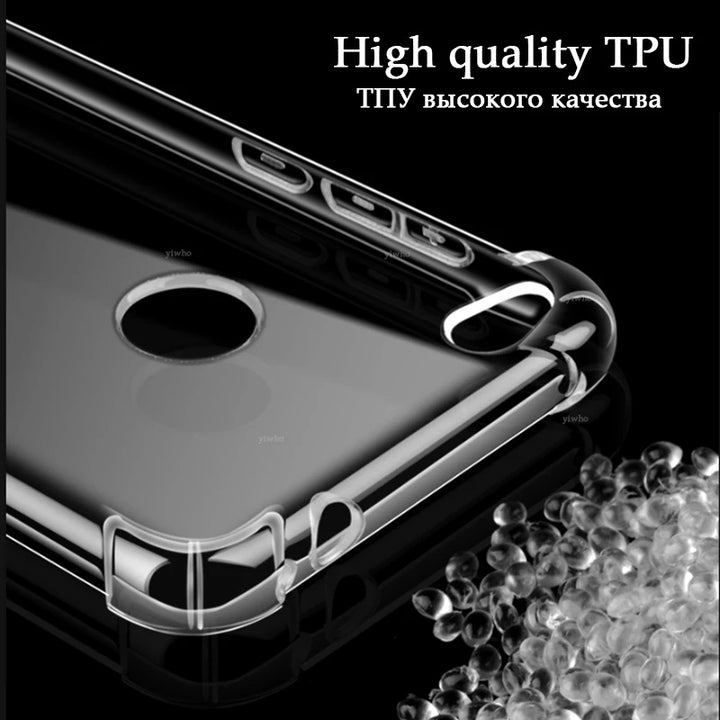 Transparent Soft TPU Silicon Protective Case