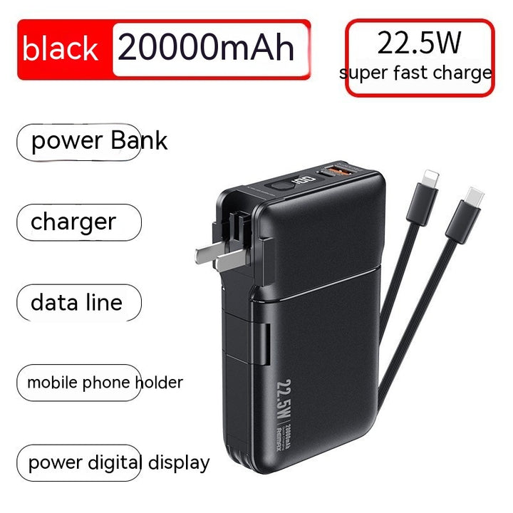 Large Capacity Fast Charge Digital Display Power Bank