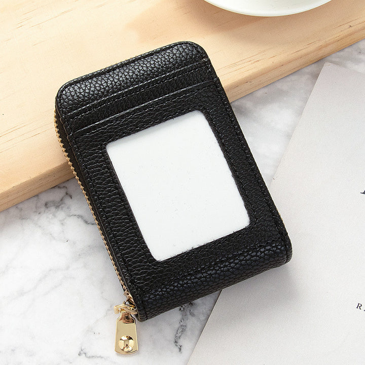 Card Holder Women's Anti-degaussing Mini And Simple Multi-function