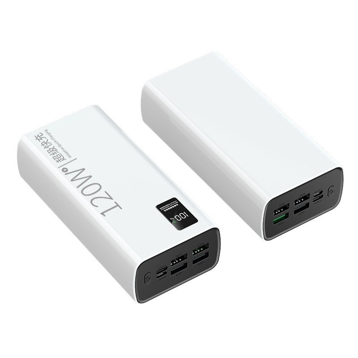 PD120W Super Fast Charge Power Bank 20000 mA Capacitate mare Typec Typec în două sensuri