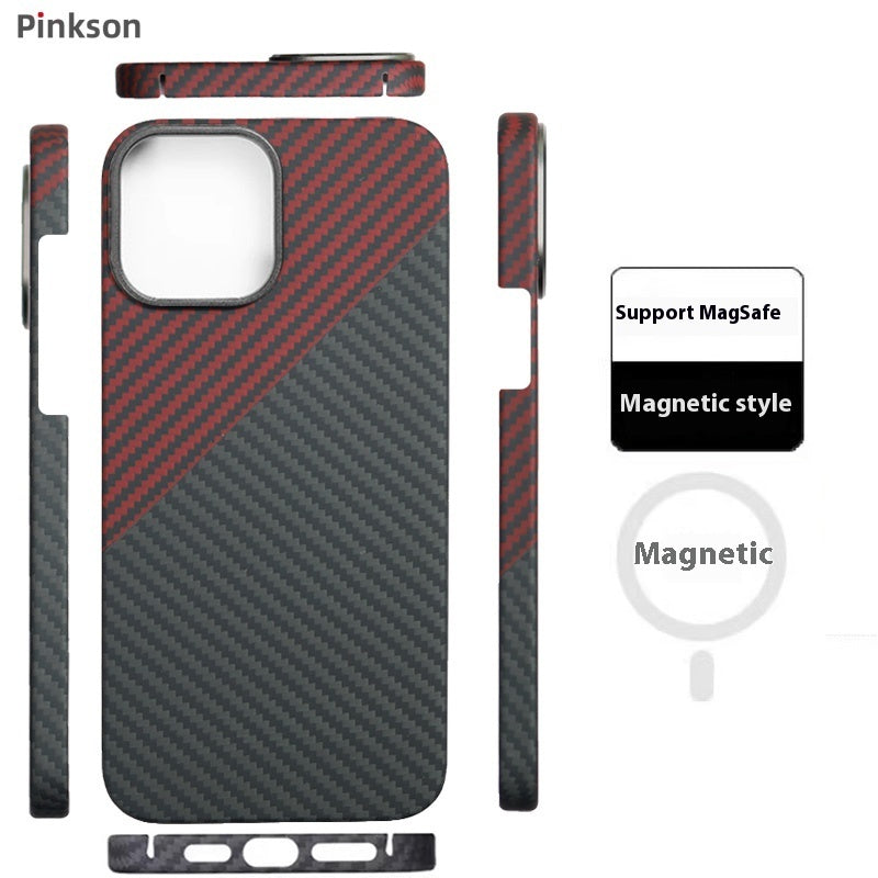 Kevlar Aramid Carbon Fiber Ultra-thin Frosted Phone Case