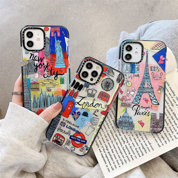 European And American Style Paris Tower Phone Case