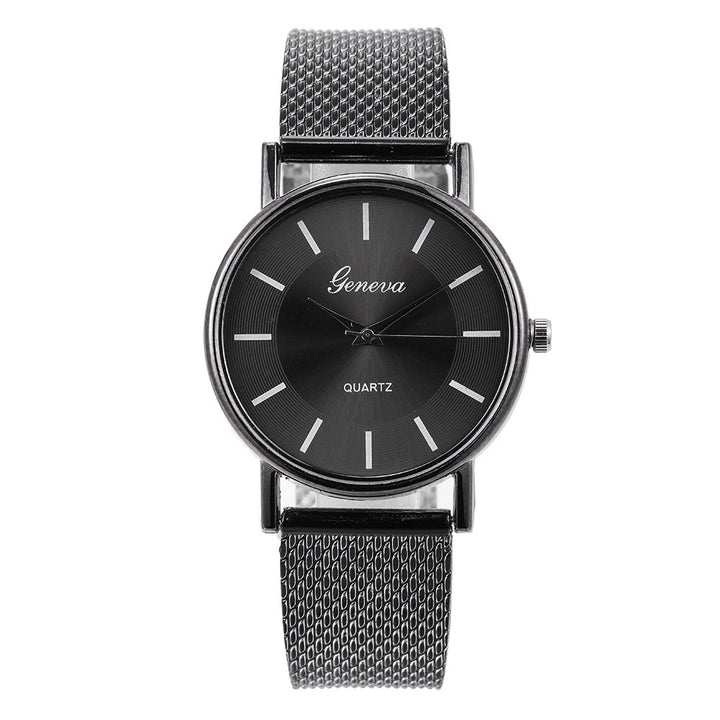 Mesh Quartz Couple Neva Watch Female