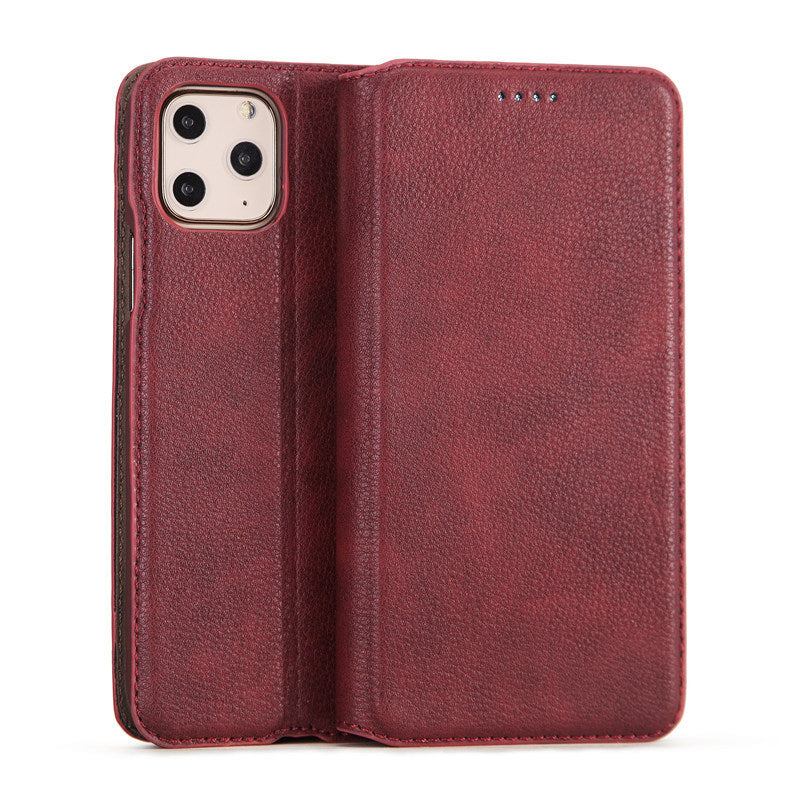 Thin Real Leather Case Cover