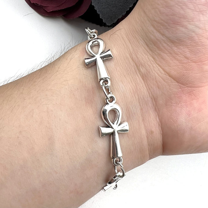 Gothic Cross Bracelet Vampire