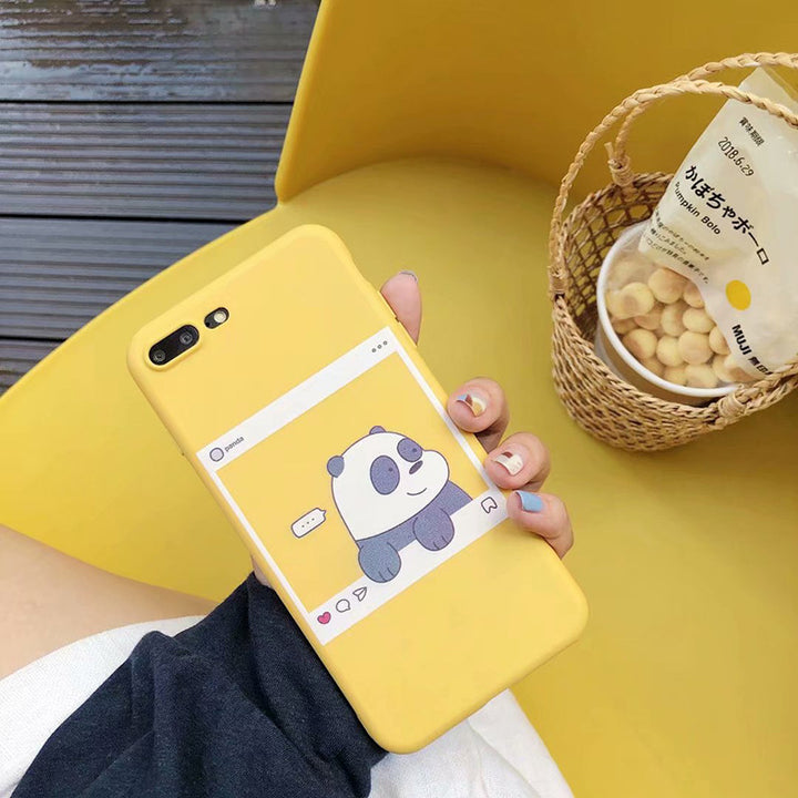 Compatible With  Cute Little Panda Phone Case