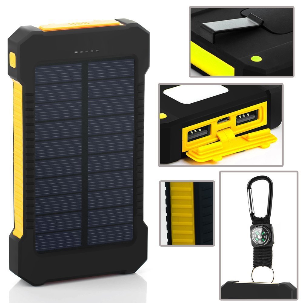 Lumini de camping universale ultra-subțire pentru telefon mobil pentru încărcătoare solară