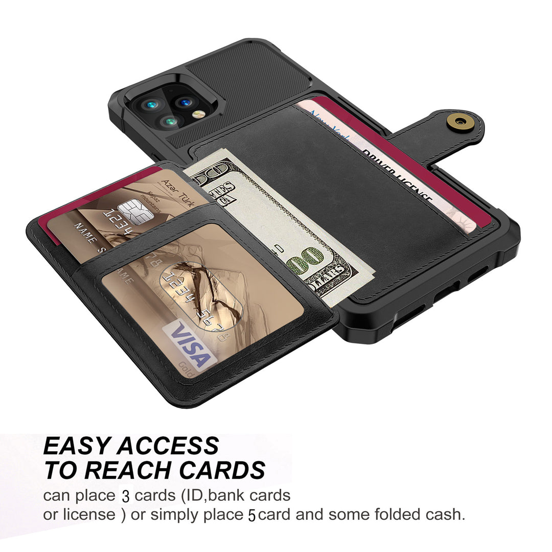 Card wallet holder phone case