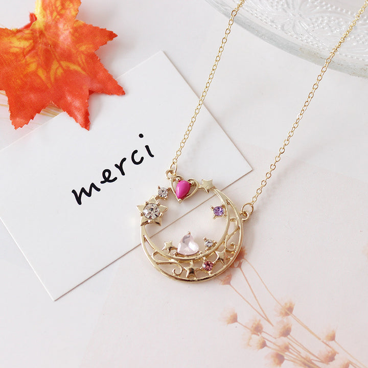 Warrior Moon Hare Sailor Moon Love Moon Necklace