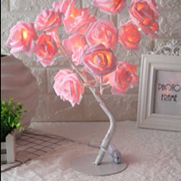 Arborele LED Light Rose Rose Light Arbore Light