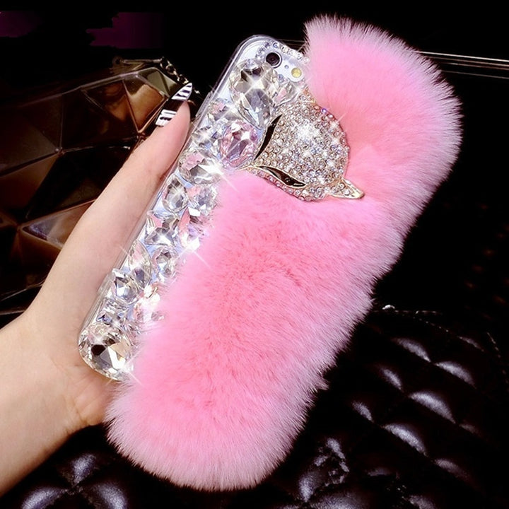 Diamond Plush Phone Case Protective Cover