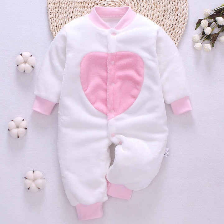 Cute Winter Bear Baby Romper