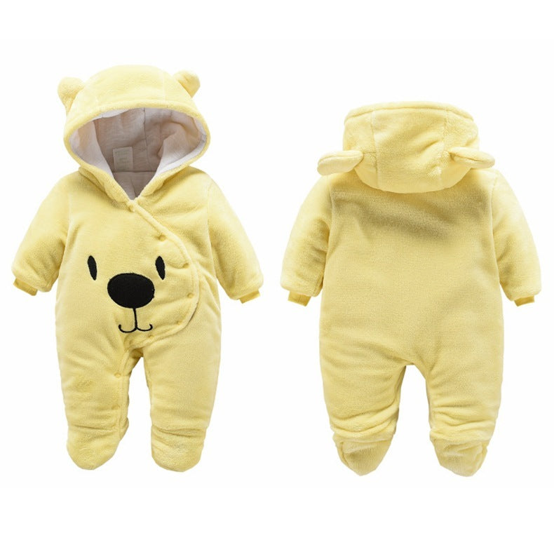 Cute Winter Bear Baby Romper