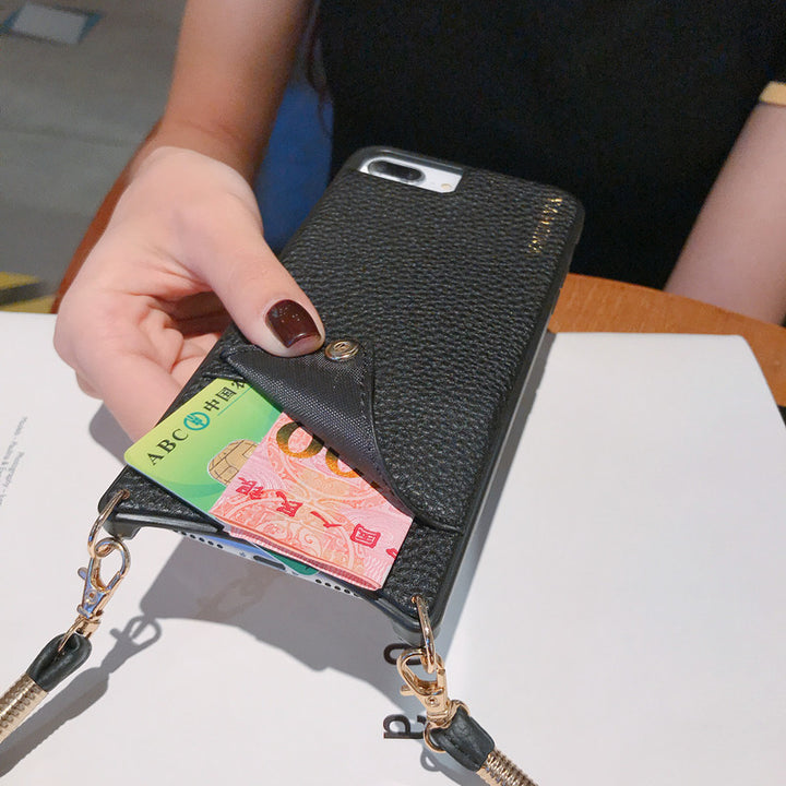 Crossbody pentru telefon mobil card cu curea de umăr la umăr.