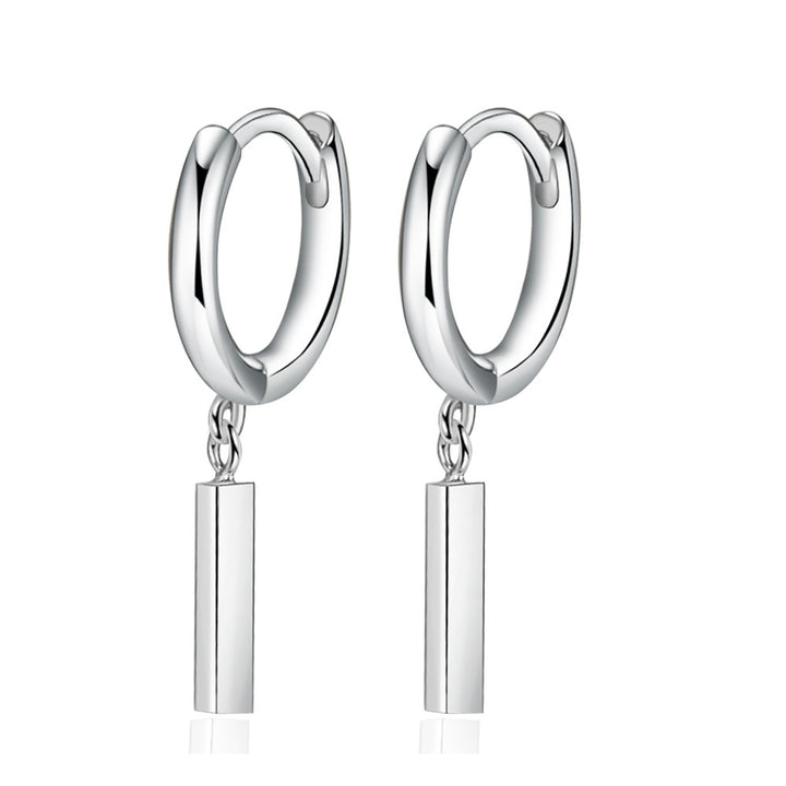 Personality Geometry Square Column Earrings For Women