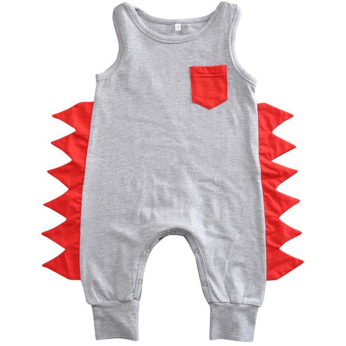 Sleeveless Dino Romper