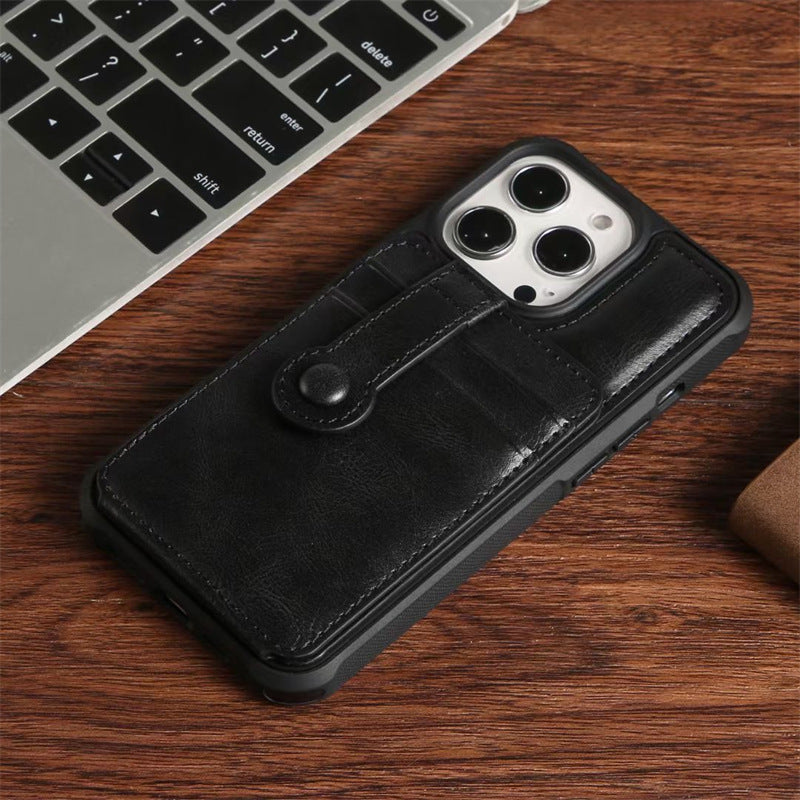 Leather Card Flip Stand Phone Case Cover