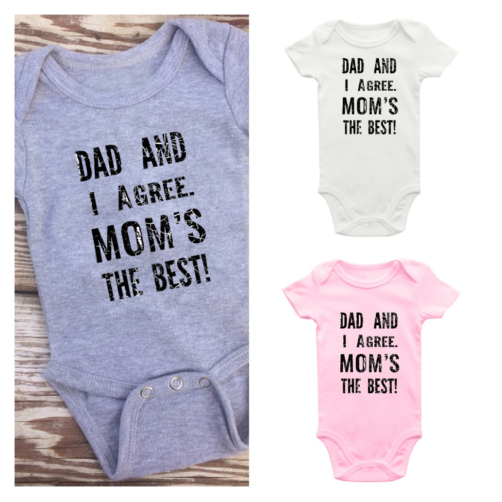 Baby Romper Solid Color Letter Triunghiul cu mânecă scurtă Romper