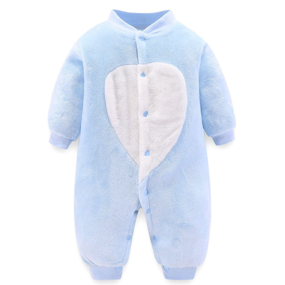 Cute Winter Bear Baby Romper