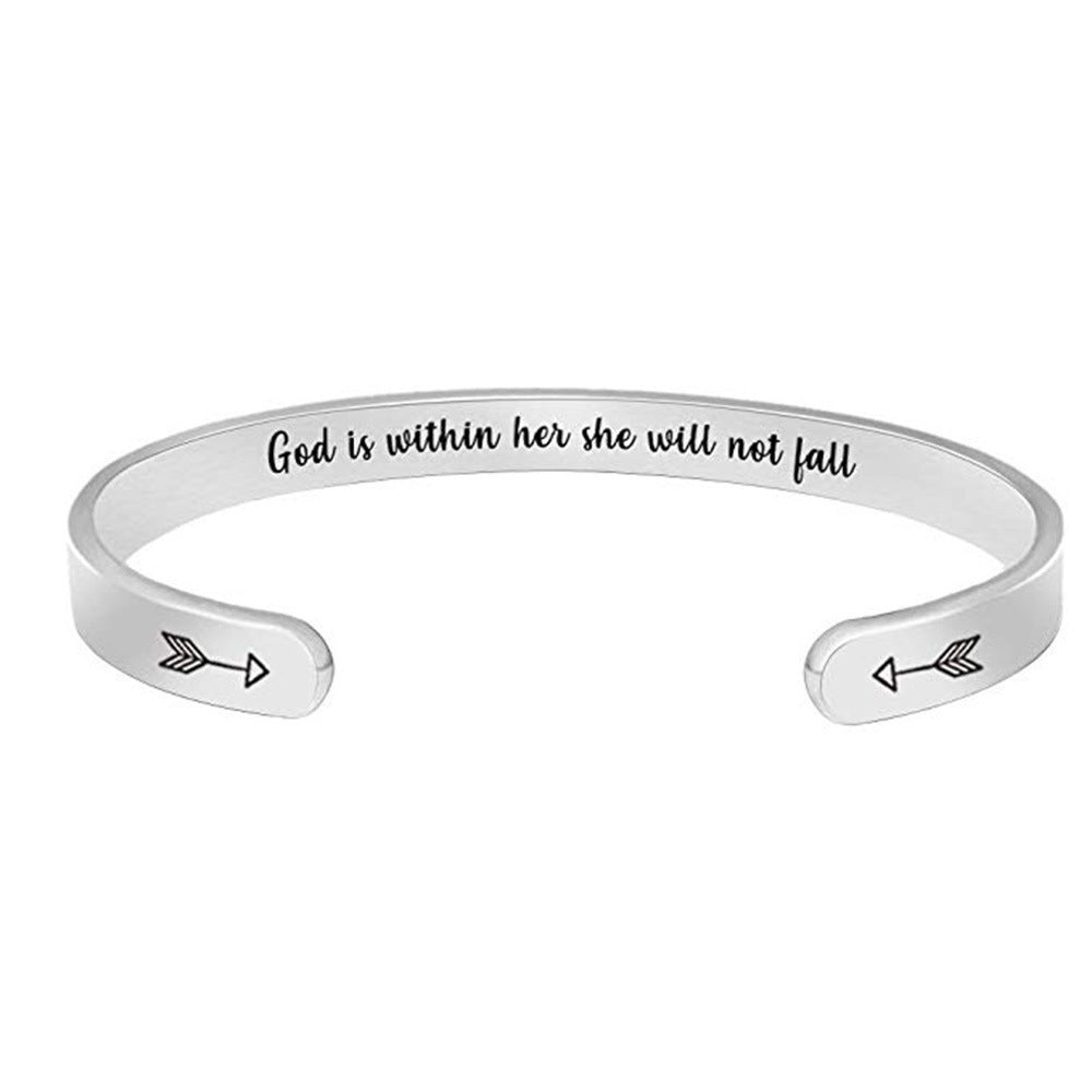 Motivational C-Bracelet