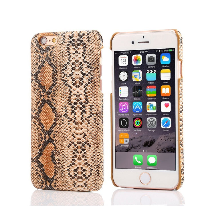 Compatible WithCompatible With  Applicable To IPHONE7 Snake Skin Phone Case  Snake Cover  Snake