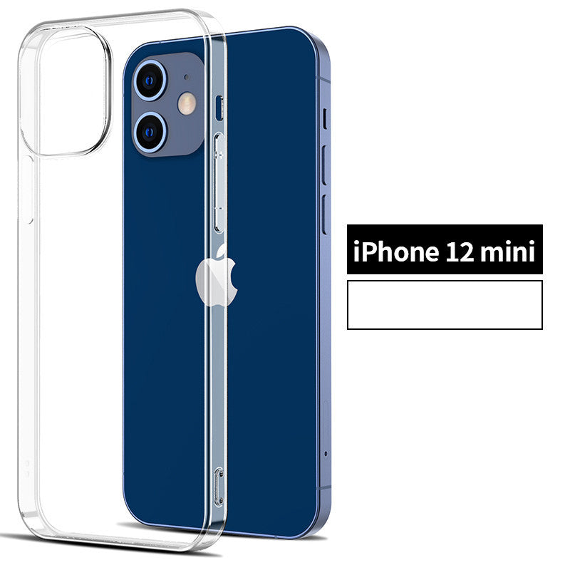 Compatible with Apple, Compatible with Apple , iPhone 12 case silicone anti drop transparent