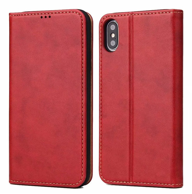 Clamshell Leather Phone Case