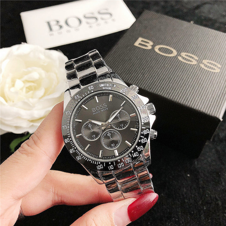 Steel Alloy All-match Fashion Quartz Watch