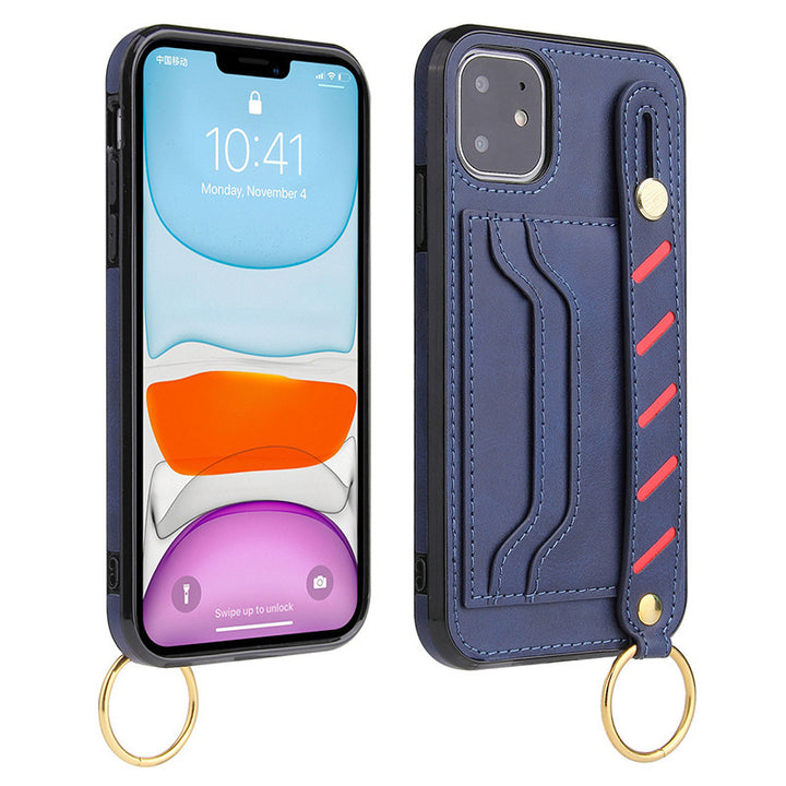 Leather Case Holder Mobile Phone Protective Cover