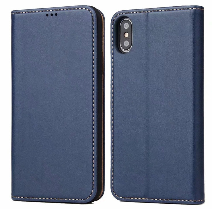 Clamshell Leather Phone Case