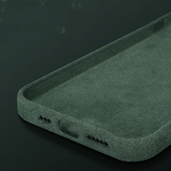 Compatibil cu Apple, Suede Velvet este potrivit pentru coperta de protecție iPhone12Promax