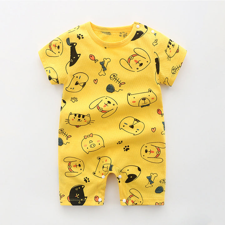 Newborn Baby Clothes Summer Romper Pajamas