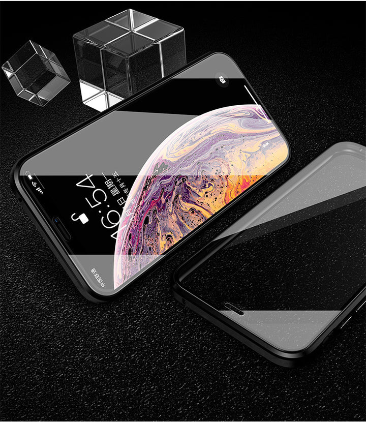 Magnetic Glass Protective Cover For Various Types Of Mobile Phone Cases