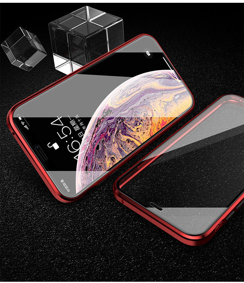 Magnetic Glass Protective Cover For Various Types Of Mobile Phone Cases