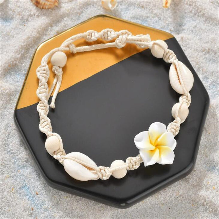 Beach Barefoot Bracelet Ankle SeaShell Anklet For Women Foot Jewelry