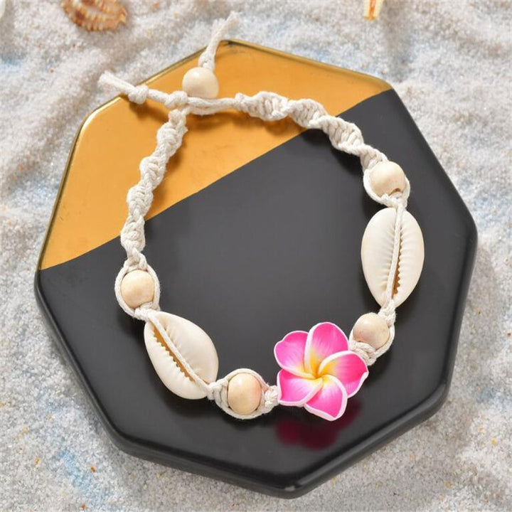 Beach Barefoot Bracelet Ankle SeaShell Anklet For Women Foot Jewelry