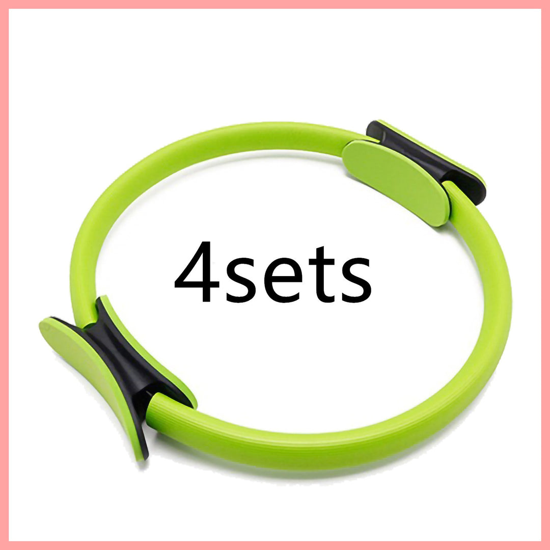 Yoga Fitness Pilates Ring Women Girls Circle Magic Dual Exercise Home Gym Workout Sports Lose Weight Body Resistance