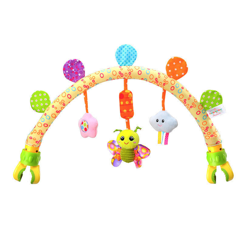 Baby Musical Mobile Toys for Bed Stroller Plush Baby Rattles Toys for Baby Toys 0-12 Months Infant