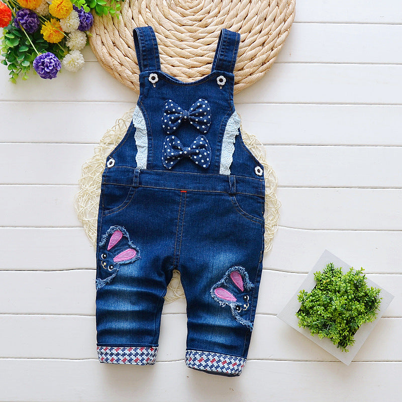 Children's Pants, Baby Children's Overalls, Jeans, Children's Clothing, Children's Pants, Boys And Girls' Cotton Trousers Cover