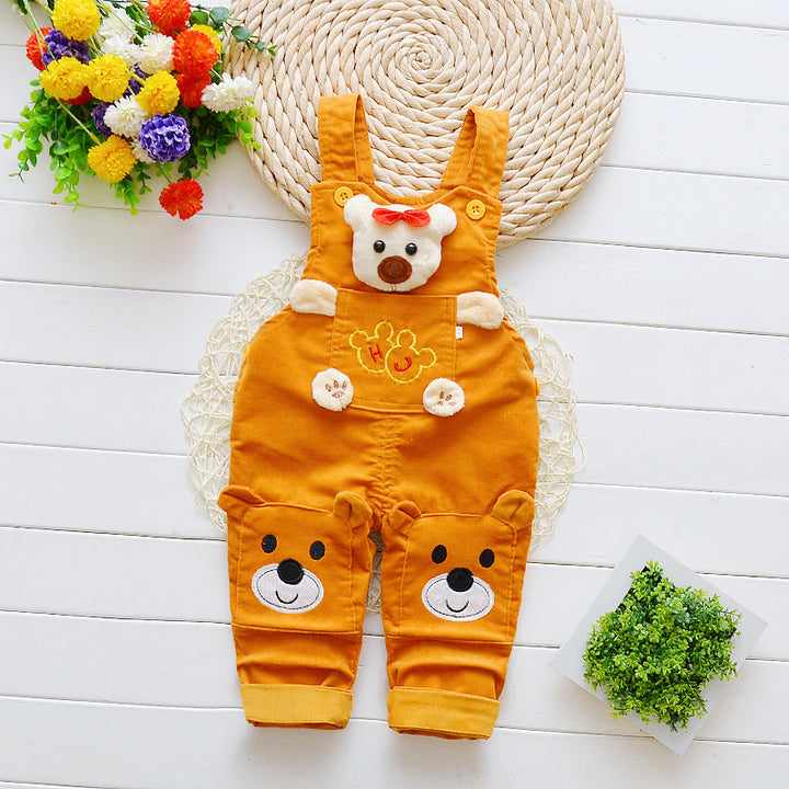 Children's Pants, Baby Children's Overalls, Jeans, Children's Clothing, Children's Pants, Boys And Girls' Cotton Trousers Cover